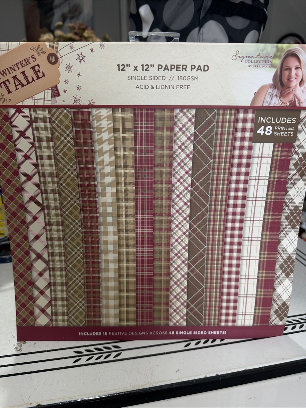 Crafters Companion A Winter's Tale Paper Pad